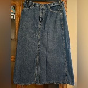 Jean skirt